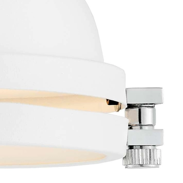 Kinkiet LAMPA ścienna NAUTILIUS 20481101 Kaspa regulowana OPRAWA reflektorek loft biały