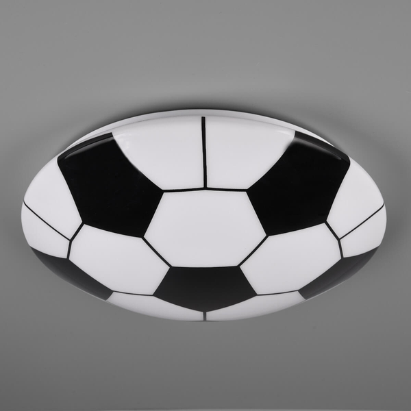 Plafon do do pokoju dziecięcego Kloppi R62941101 LED 12W 3000K czarna biała