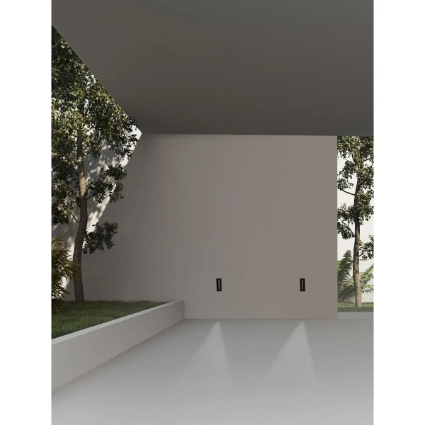 Ścienna lampa wpuszczana na taras CANIVRA LE75328 3W 3000K IP65 antracyt