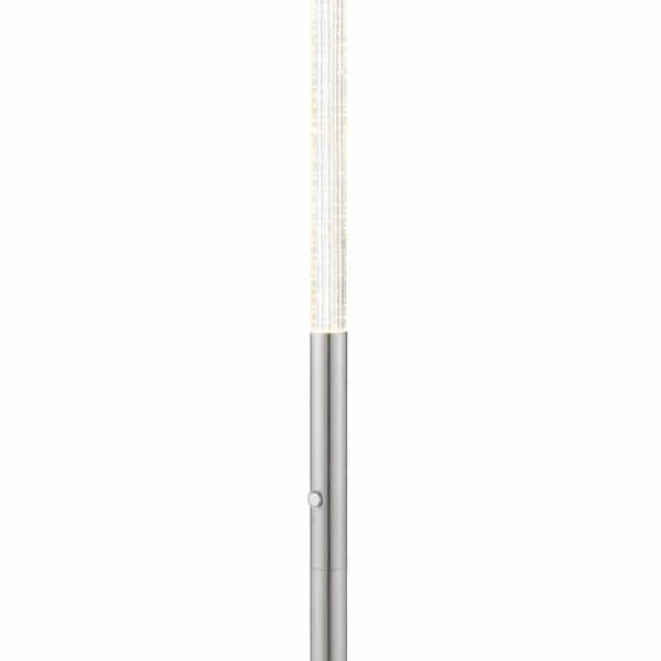 Podłogowa lampa ze ściemniaczem Andromeda 71620 Endon LED metal biały srebrny
