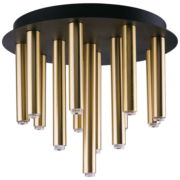 Plafon LAMPA sufitowa STALACTITE 9054 Nowodvorski metalowa OPRAWA okrągła industrialne sople czarna