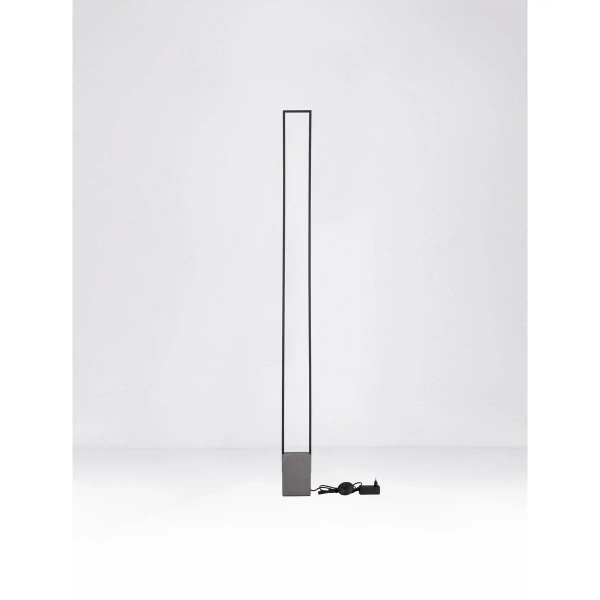 Tarasowy słupek z betonu DOMAIRA LE45292 LED 26W 3000K szary czarny