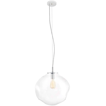 LAMPA wisząca AVIA L 10413109 Kaspa szklana OPRAWA zwis przezroczysty