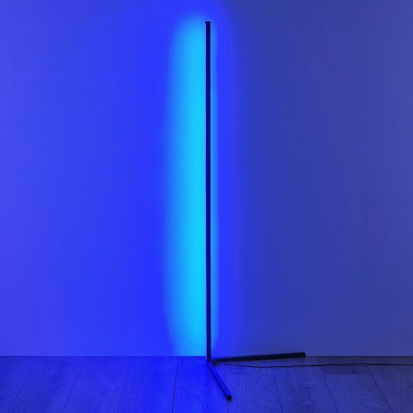 Stojąca lampa podłogowa Level R45721102 RL Light LED 10W RGB czarna