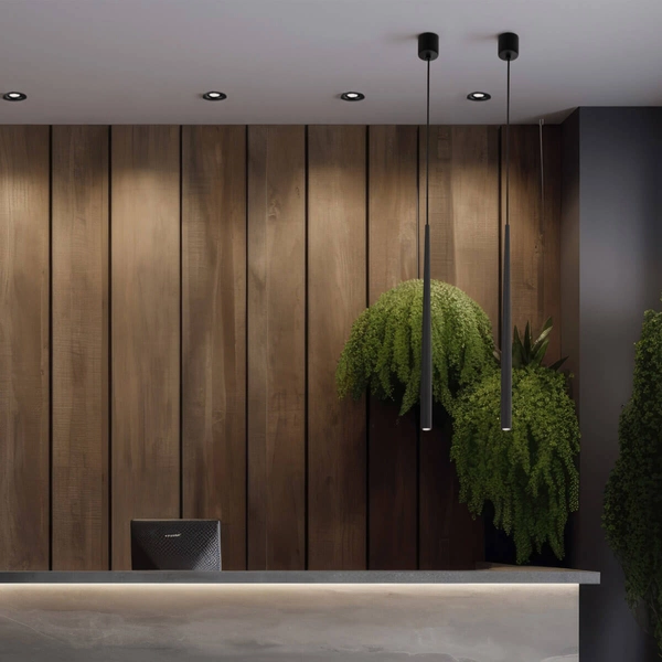 Lampa wisząca nad stół Piano 10112 tuba sopel zwis kuchenna czarna