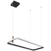 Lampa wisząca COCO 67301H prostokątna ramka LED 55W 2700-6000K zwis złoty