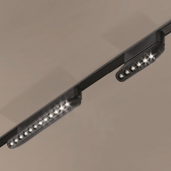 Ledowa lampa do systemu szynowego Sangria AZ5272 6W 3000K 1-faz czarna