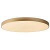Okrągły plafon UNAR 79185/80/02 Lucide LED 80W 2700K do salonu złoty