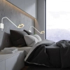 Wisząca lampa nowoczesna 20254 LED 5W 3000K szklana biały czarny