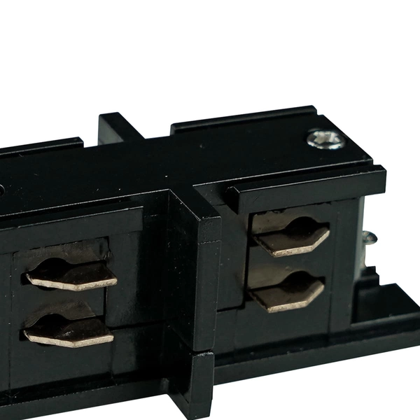 Prosty łącznik do szynoprzewodu Tracer 3609 TK Lighting trójobwodowy czarny