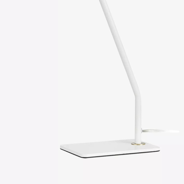 Lampka biurkowa COCO 107341 Markslojd regulowana z kulistym kloszem biała