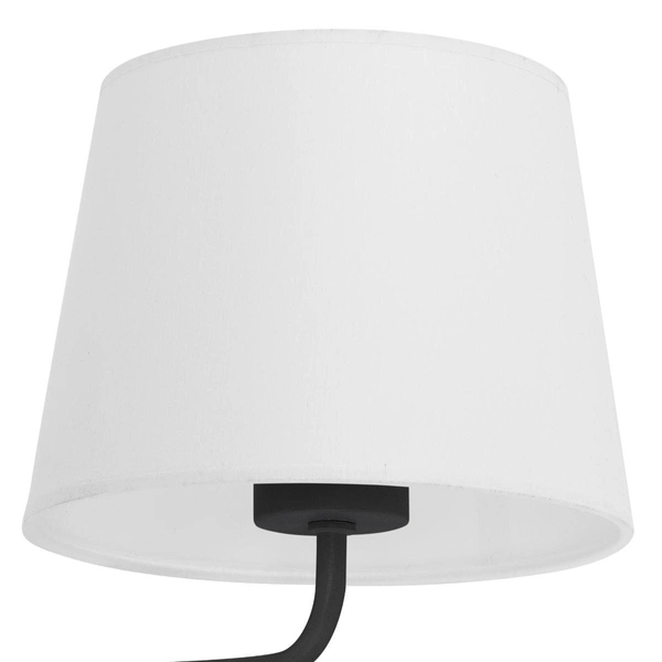 Podwójny kinkiet do czytania tkaninowy Maja 6449 TK Lighting czarny biały