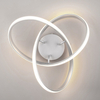Przysufitowa lampa do salonu AZELRIA DL187-62101 LED 15W 3000K srebrny