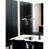 Metalowa lampa wisząca do salonu CARMEN 2213603003 czarny