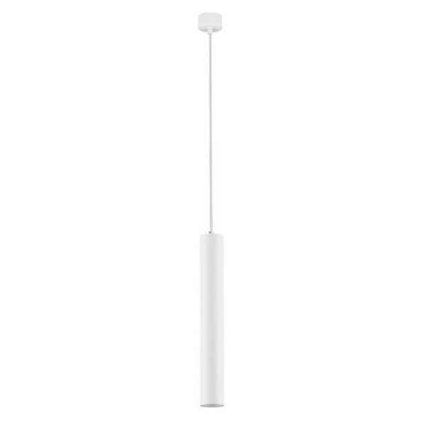 Lampa zwisająca NAZCA LE44348 do kuchni tubka sopel metalowa biała