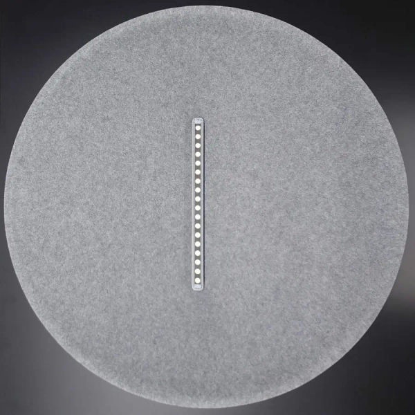 Nieregularna wisząca lampa 23173 LED 12W 3000K panele akustyczne szary