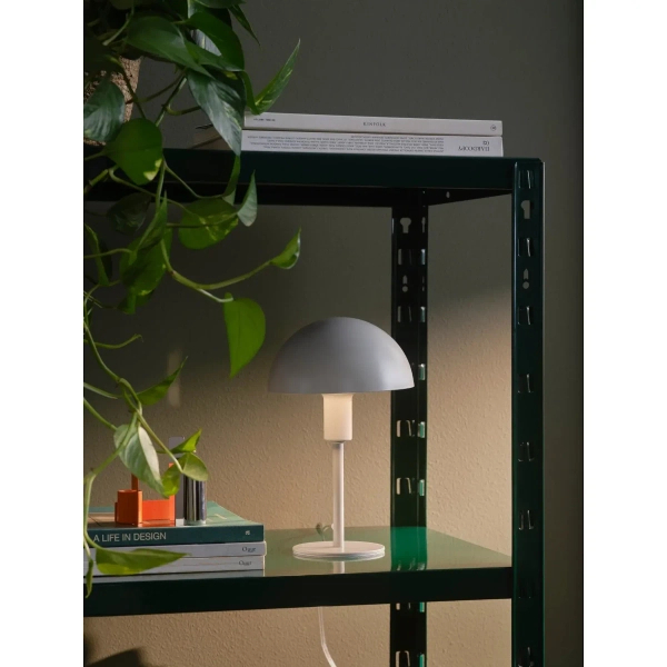 Lampka nocna na komodę Ellen 2213745010 grzybek szary