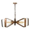 Industrialna lampa wisząca Yavanna YAV0564 strzemię olejowa miedź