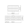 Potrójny naświetlacz Flexi EKO9152 Ekolight LED 20W 6000K solarny IP46 srebrny