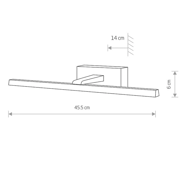 Lampa ścienna nad obraz Van Gogh 10286 Nowodvorski LED 9W 3000K czarna