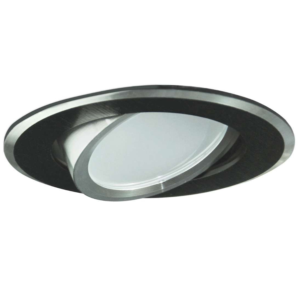 Podtynkowe LAMPY sufitowe SUN OLAL 305251 Polux zestaw 3 OPRAW okrągłych LED 10,5W 3000K do zabudowy czarne