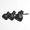 Regulowana LAMPA sufitowa REUS LP-8069/3WS BK Light Prestige metalowa OPRAWA geometryczny spot czarny