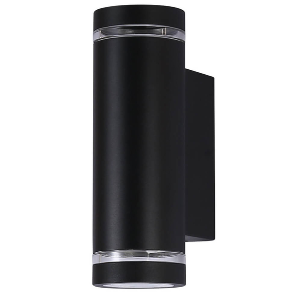 Lampa ścienna na taras Fondo OWL-2067-2-4K Italux LED 14W 4000K IP54 czarny