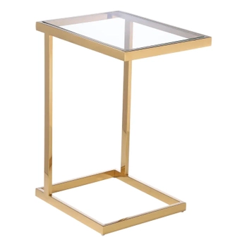 złoty || przezroczysty