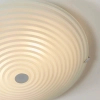 Plafon do salonu Roundel 633-32 okrągły chrom przezroczysty