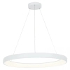 Pierścieniowa lampa wisząca 2061 LED 60W 3000K do salonu biały