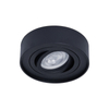Podstropowa LAMPA oczko NUSA ML0022 metalowy wpust okrągły czarny