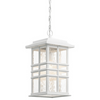 Lampa zewnętrzna KL-BEACON-SQUARE8-WHT Kichler na łańcuchu biała