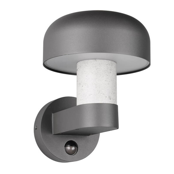 Ogrodowy kinkiet ścienny FRASER 262569178 metalowy IP54 szary