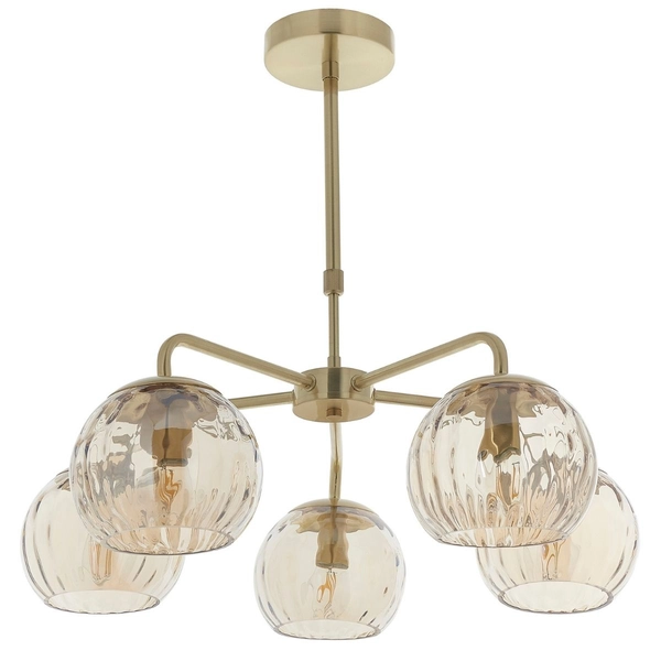 Lampa wisząca Dimple 91969 Endon szklane kule balls nad stół złote