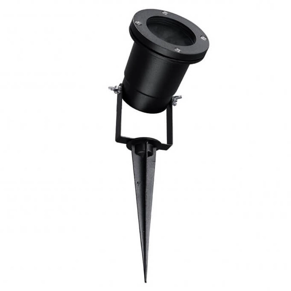 Ogrodowa lampa tuba EDVIN AZ4502 Azzardo IP65 gruntowa czarny