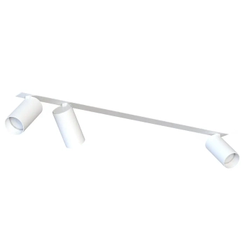 Potrójna lampa podsufitowa belka MONO 7830 regulowana biała