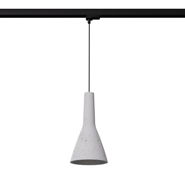 Lampa wisząca 3-fazowa EMPOLI MYL.00419 betonowa z żarówką szary