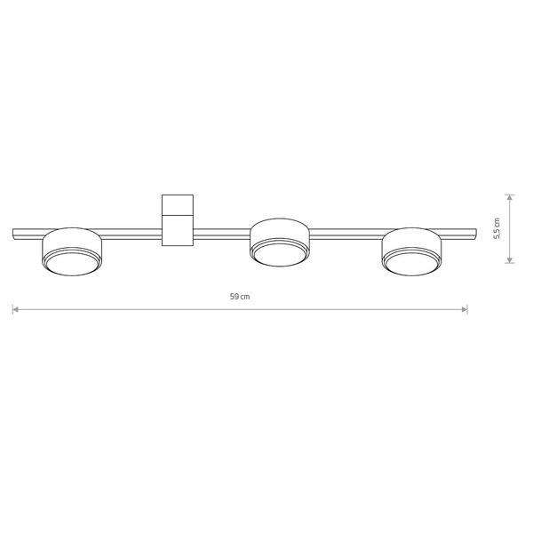 Plafon LAMPA sufitowa PILLS 8268 Nowodvorski loftowa OPRAWA metalowa plafoniera biała