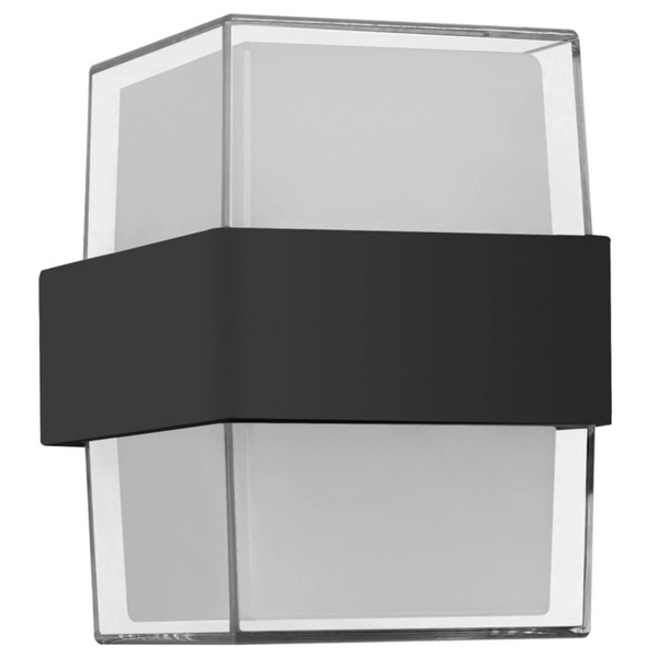 Elewacyjna lampa ogrodowa Marti OWL-4682-4K Italux LED 10W 4000K IP54 czarna