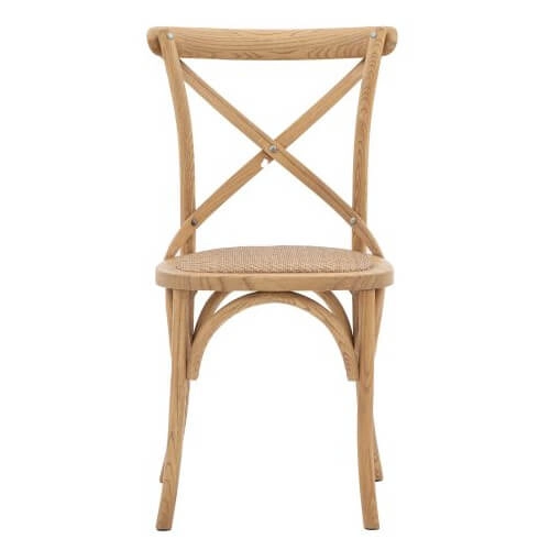 Drewniane krzesło do kuchni 2 sztuki Cafe 5059413872723 drewniane