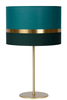 Lampka nocna z abażurem Tusse 10509/81/33 Lucide zielona złota