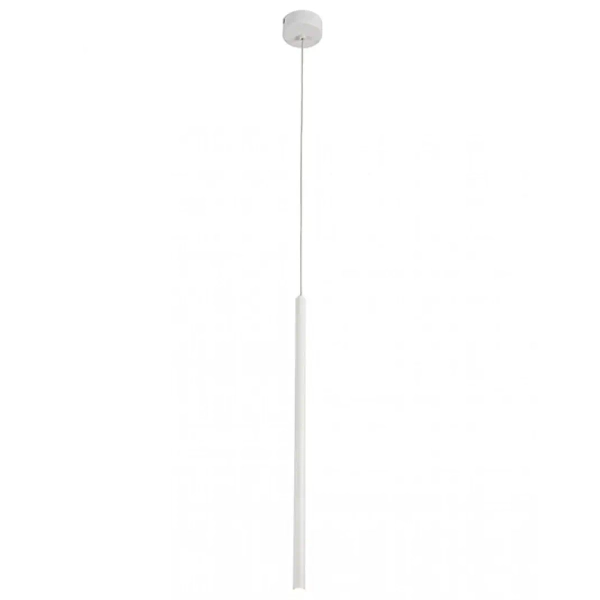 Minimalistyczna zwisająca lampa 17008 LED 3W 2700K tuba do kuchni biały