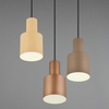 Kaskadowa lampa zwisająca ELIOR DL317319430 czarny brązowy multikolor