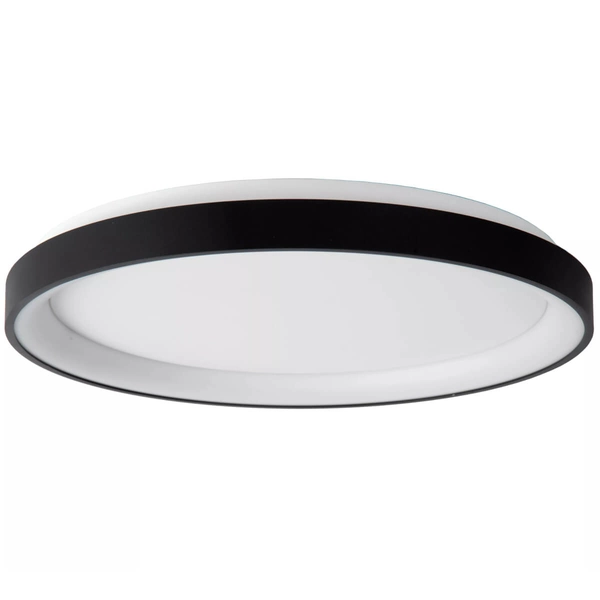 Sufitowa lampa nowoczesna Vidal do salonu LED 38W czarna