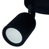Regulowana lampa sufitowa BOGNA 03987 Ideus tuby do salonu czarne