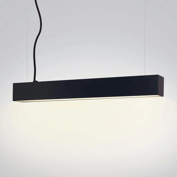 Liniowa lampa zawieszana Lupinus 5115002103-1 Elkim LED 12W 3000K czarna