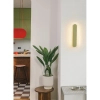 Szklana lampa ścienna Riflo RIWB64002 LED 4,8W 3000K burgundowy
