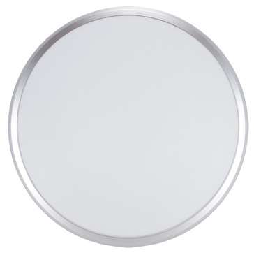 Hermetyczna LAMPA sufitowa PLANAR 03840 Ideus zewnętrzna OPRAWA plafon LED 24W 4000K okrągły IP54 srebrny
