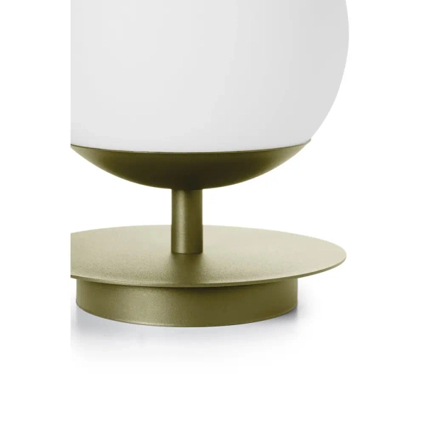 Okrągła lampa biurowa PLAAT ST PLS11414P1 metalowa oliwkowa
