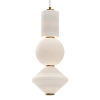 Wisząca lampa Bijou ALM-BIJOU-P3-GD LED 20W 3000K złota biała